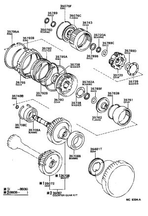 Radial Ball Bearing 90363-40024 for Toyota CELICA