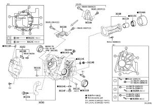 Transfer Case Output Shaft Oil Seal 90311-38090 for Toyota Sienna