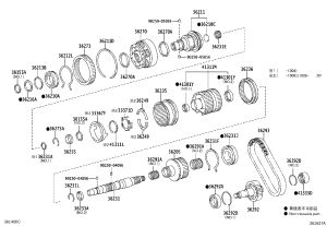 Shaft Snap Ring 90520-39054 for Toyota Land Cruiser