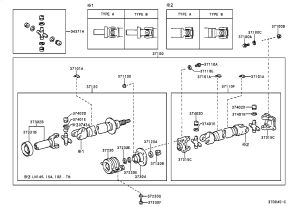 Rear Drive Shaft Assembly 37110-35730 for Toyota Hilux