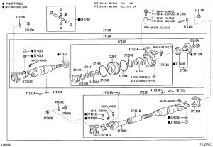 Universal Joint Flange Assembly 3730-436030 for Toyota Dyna