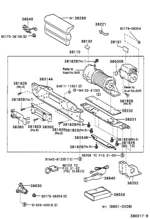 No.1 Electromagnetic Switch Assembly 38630-60160 for Toyota Land Cruiser