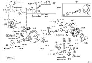 Differential Harness 82127-60080 for Toyota Land Cruiser