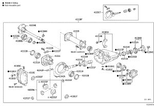 Rear Axle Oil Seal 90311-35032 for Toyota CELICA