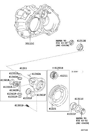 Adjusting Shim 90564-79007 for Toyota ALPHARD