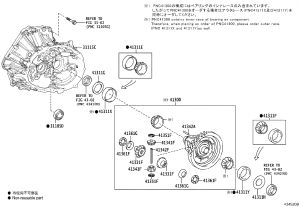 Spherical Washer 41351-32010 for Toyota Auris