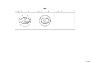 Wheel Cap 42603-53110 for Lexus ES
