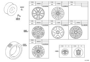 Steel Ring 42611-58410 for Toyota Alphard
