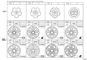 Hubcap 4260B-60370 for Toyota Land Cruiser