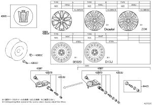 Steel Wheel Rim 42611-0E720 for Toyota Crown