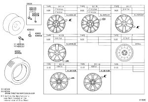 Spare tire rim 42611-48331 for Toyota HARRIER