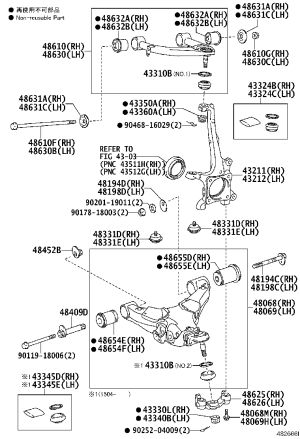 Washer 90201-19011 for Toyota Land Cruiser