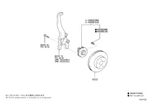 Front Wheel Hub Bearing Assembly 43550-30010 for Toyota MARK X