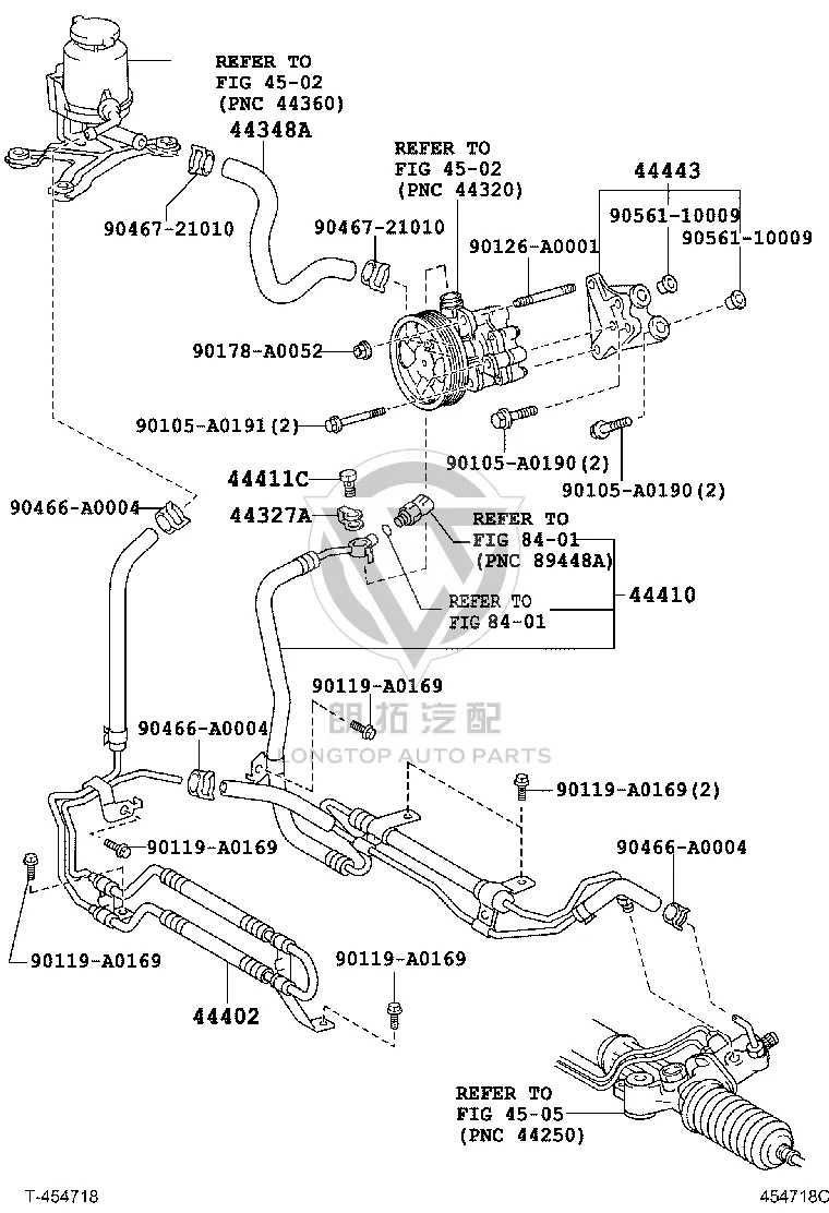 Steering Radiator 44402-0C012 for Toyota Tundra