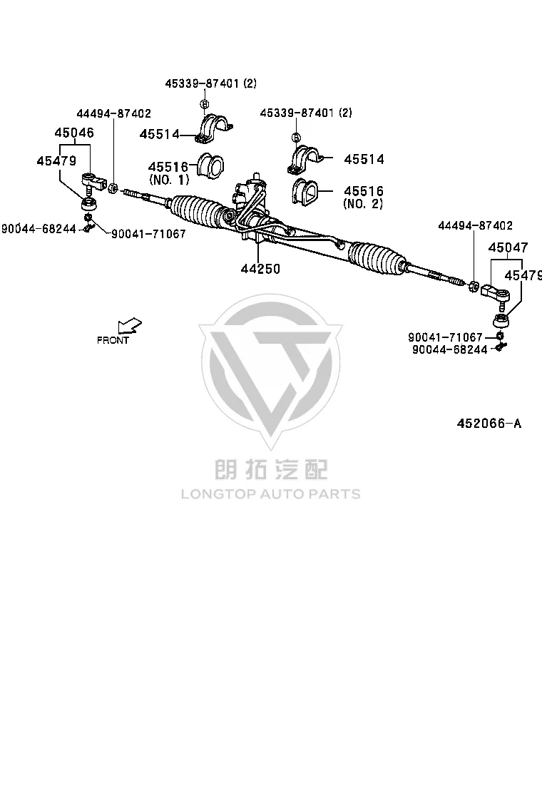 Bolt 90041-71067 for Toyota Cami