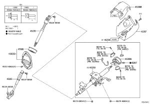 Steering Column Sheath (Lower) 45026-60041 for Toyota 4Runner