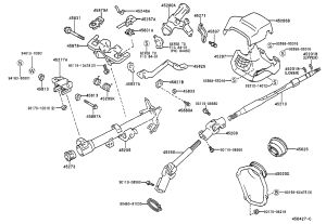 No2 Steering Column Hole Cover Sub-Assembly 45026-20140 for Toyota CORONA
