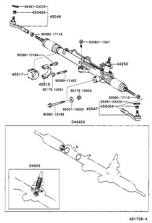 Steering Gear Outer Ball Joint 45046-09210 for Toyota Tundra