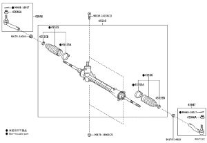 Steering Outer Ball Joint 45047-49165 for Toyota Prius