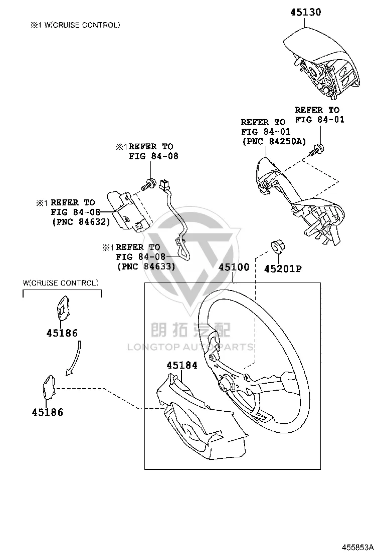 Driver Airbag 45130-0F040-E0 for Toyota E’Z