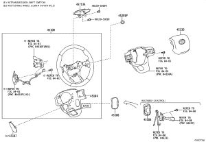 Driver Airbag 45130-0K270 for Toyota Fortuner