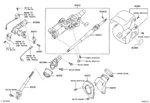 Steering Shaft Universal Joint Assembly 45230-48050 for Toyota Kluger