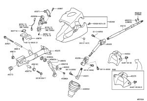 No.1 Tilt Adjustable Steering Bracket Collar 45813-52020 for Toyota CELICA