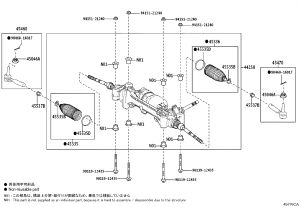 Steering Rack Outer Ball Joint 45460-19255 for Toyota Crown