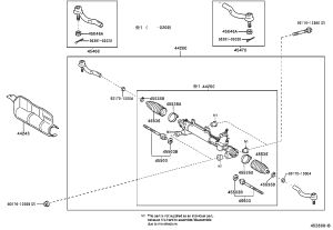 Steering Gear Dust Cover 45535-33030 for Toyota Camry