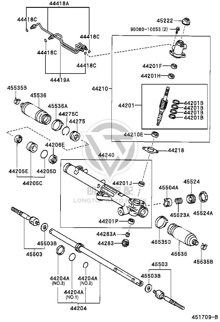 Inner Ball Joint (Left) 45503-09240 for Toyota Tundra