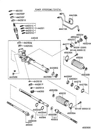 Steering Knuckle Ball Joint 45503-19215 for Toyota Corolla
