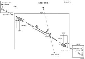 Card holder 4553802010 4553802010 for Toyota Corolla
