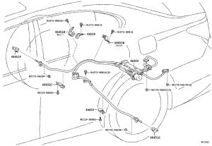 Electronic Parking Control Module 46300-30030 for Lexus GS