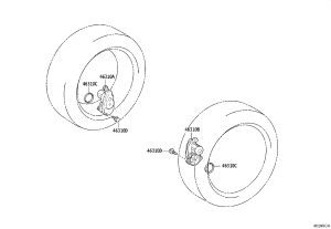 Sealing ring 90015-AH005 for Toyota ALPHARD