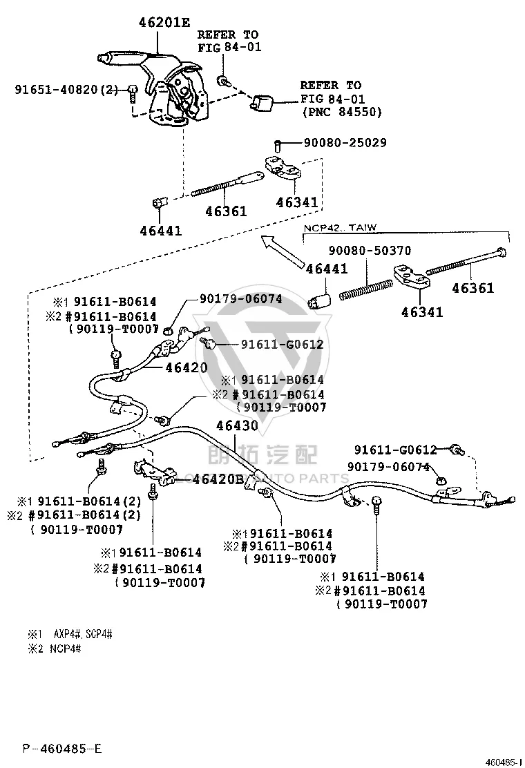 Bolt 90080-25029 for Toyota Vios