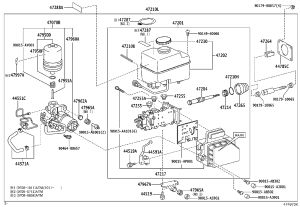 Master Cylinder (with Booster) 47050-35200 for Toyota FJ Cruiser