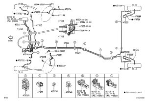 No.6 Brake Pipe Clip 90044-65441 for Toyota AGYA