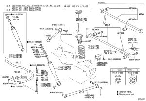 Hollow Spring Sub-assembly 48302-60080 for Toyota Land Cruiser Prado