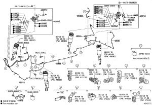 No. 6 High Altitude Control Pipe 48986-50050 for Toyota Century