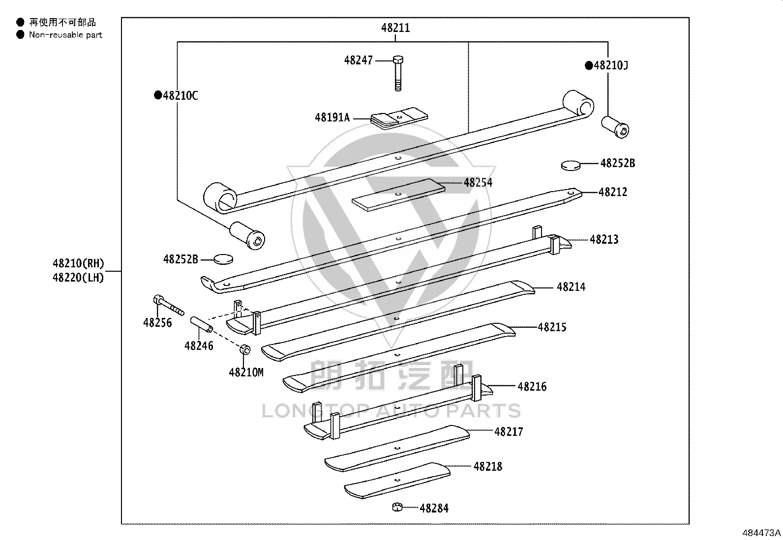 Bush 90389-16030 for Toyota Coaster
