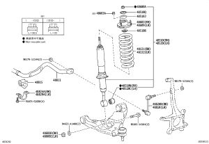 Front Stabilizer Bar Link 48820-60050 for Toyota 4RUNNER