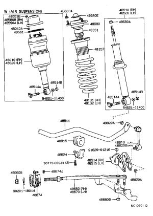 U-bolt (for front shock absorber lower bracket) 90105-14087 for Toyota Aristo