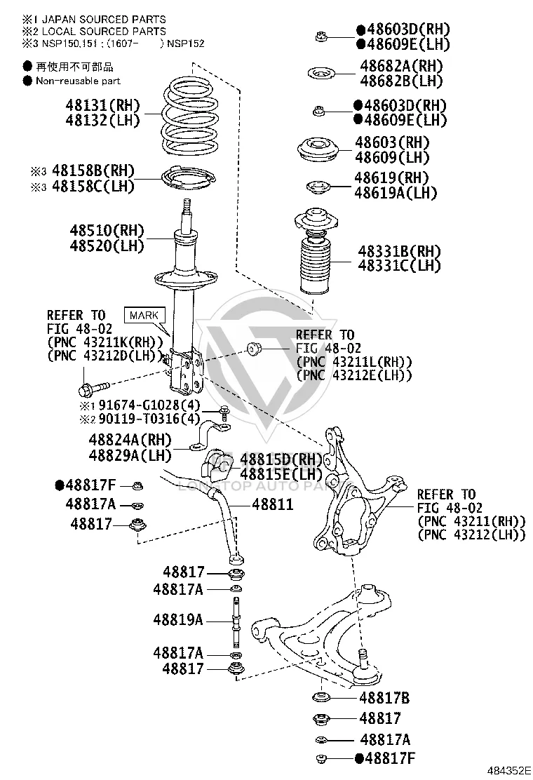 Front Stabilizer Bar Bushing 48817-52011 for Toyota Etios