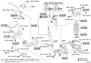 Rear Lower Control Arm 48730-33160 for Toyota GR COROLLA