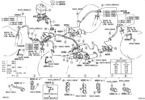 Height Control Tube No. 6 48986-60011 for Toyota Land Cruiser