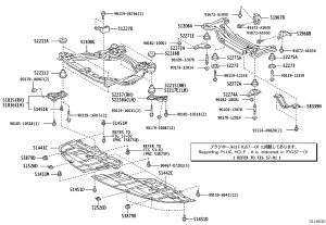 Engine Undercover (Right) 51441-33090 for Lexus ES240