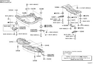Bolt 90109-12078 for Toyota Camry