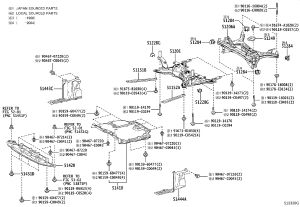 Rear axle housing 51206-F4040 for Toyota IZOA
