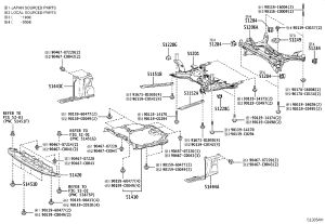 Yuanbao Beam 51201-F4042 for Toyota C-HR