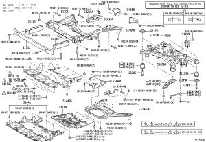 Bolt, Flange 91672-L1095 for Lexus LS460